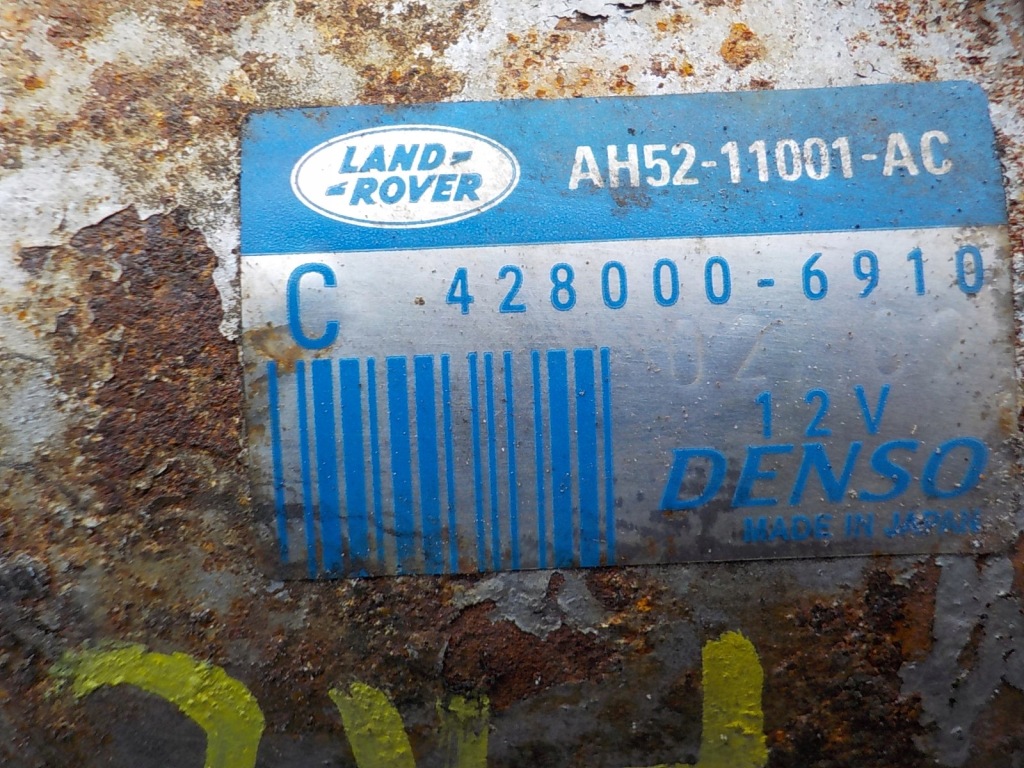 фото №3, Freelander ii 2.2 d 224dt стартер 428000-6910