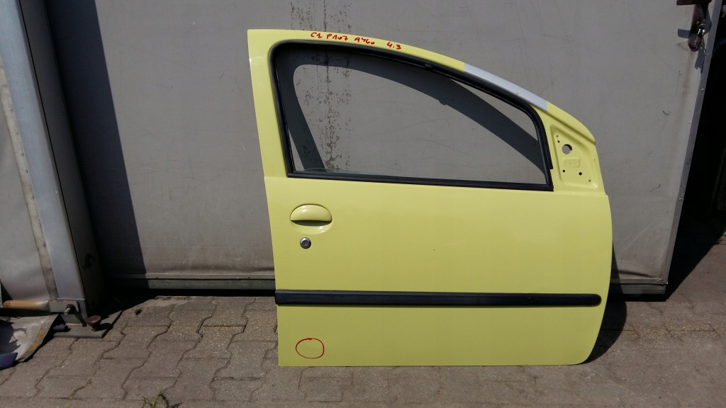 фото №1, Дверь передние правое citroen c1 peugeot 107