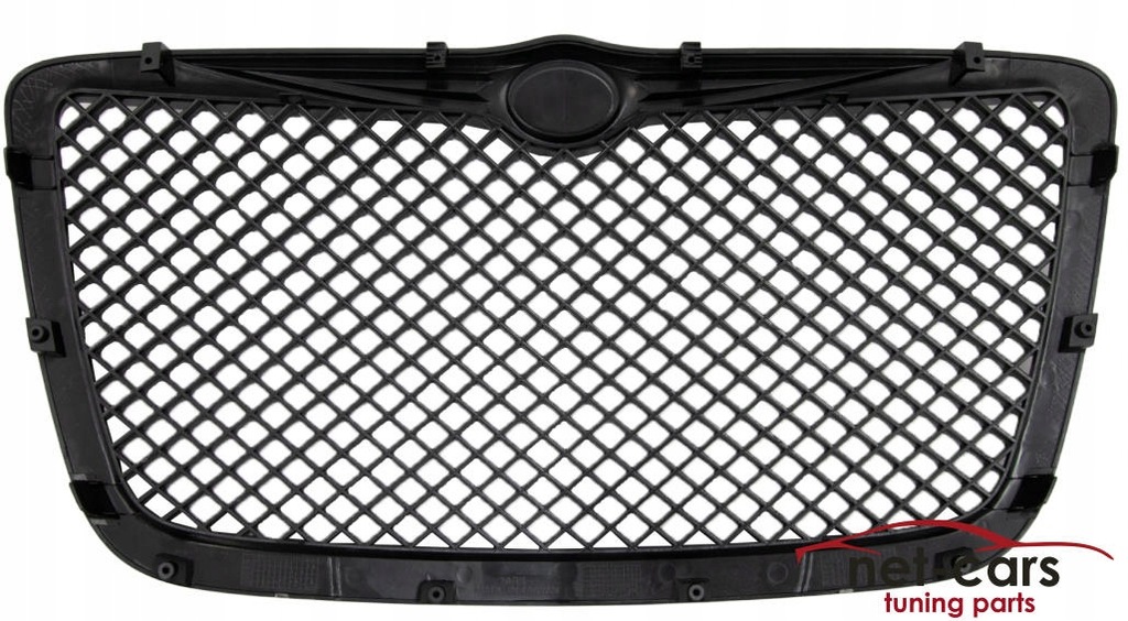 фото №7, Решітка радіатора chrysler 300c зразок bentley чорний блиск