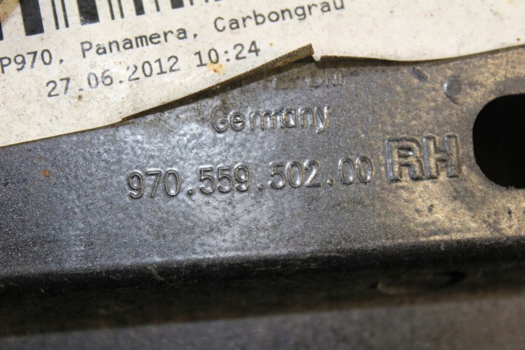 фото №11, Молдинг порог правая порог porsche panamera 970