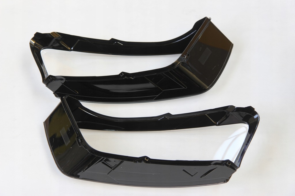 фото №11, Premium скло фари правий+ лівий корпус скло фара audi q3 lift 16-18r. ciem