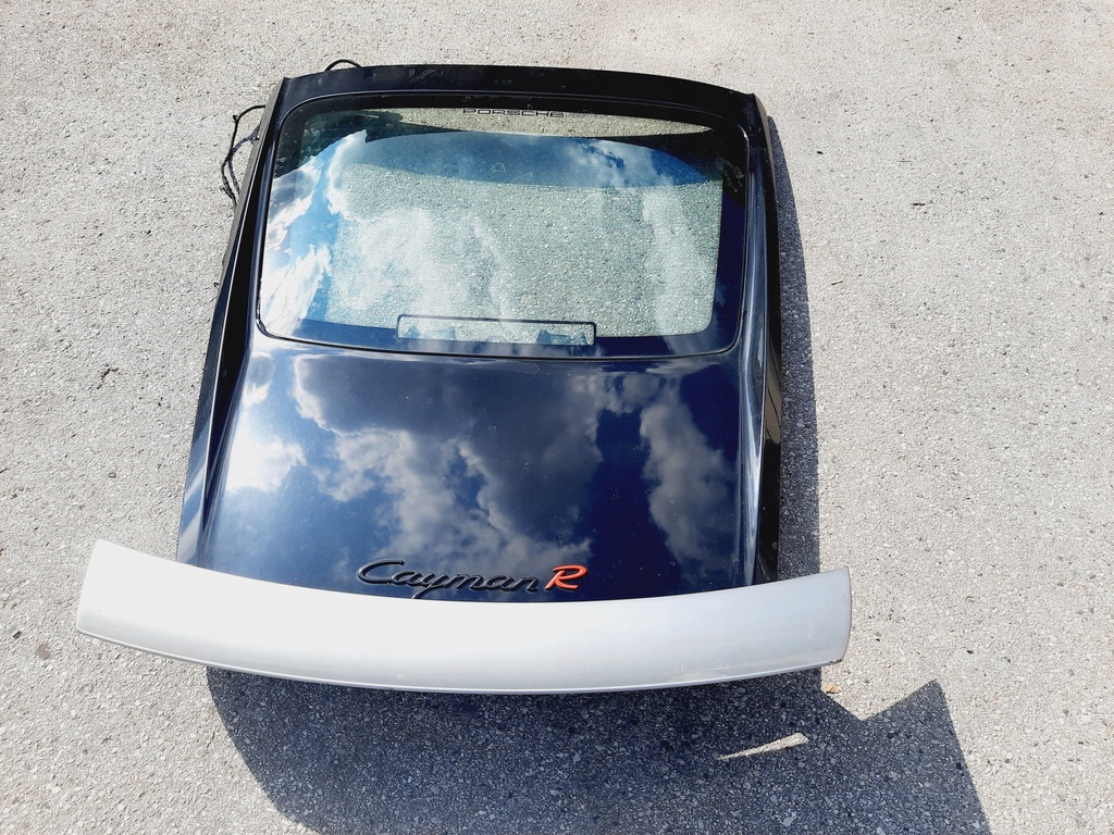 фото №1, Porsche cayman r 987 11r крышка багажника багажника задняя задняя l041