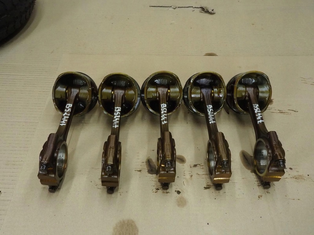 фото №12, Поршень шатун 2.4 t бензин volvo v70 ii s60 s80 xc70 b5244t 2000r