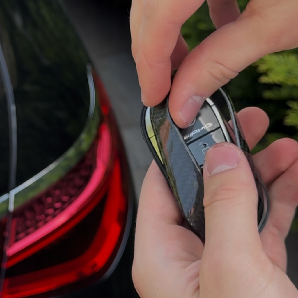 фото №7, Чехол корпус ключ карбон волокно углеродный mercedes w214 w223 w206