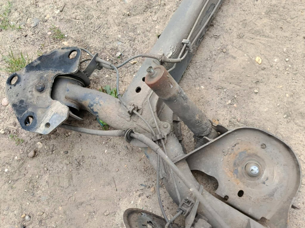 фото №3, Балка задняя oś задняя подвеска mercedes citan w415 renault kangoo ii i