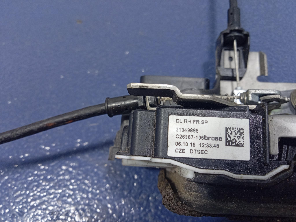 фото №5, Volvo v90 s90 ii замок двері перед правий передній 6pin 31349895