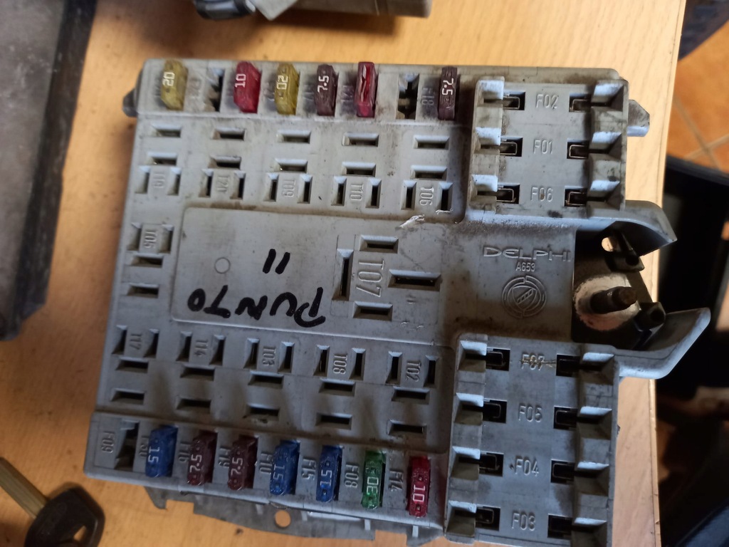 фото №4, Бортовой компьютер иммобилайзер fiat punto ii 1.9 d r04010032d