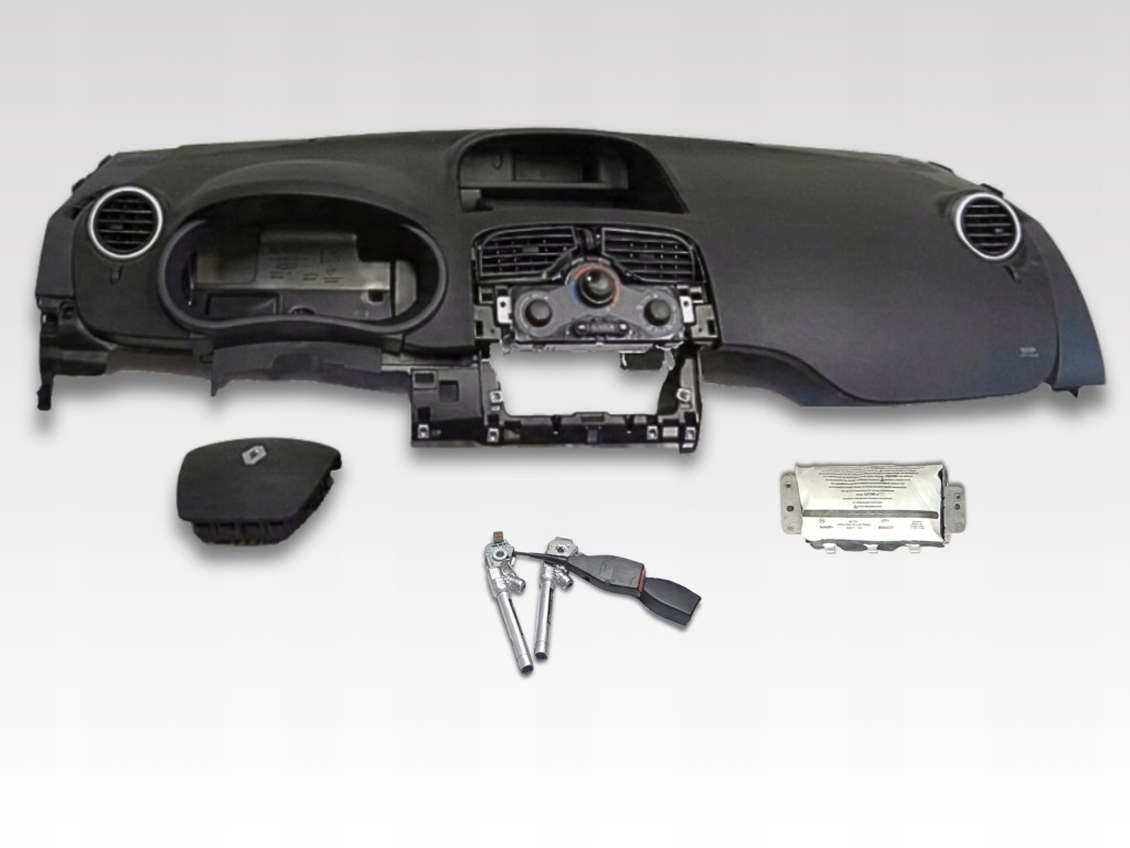 фото №1, Renault kangoo lift приборная панель подушка безопасности натяжители комплект