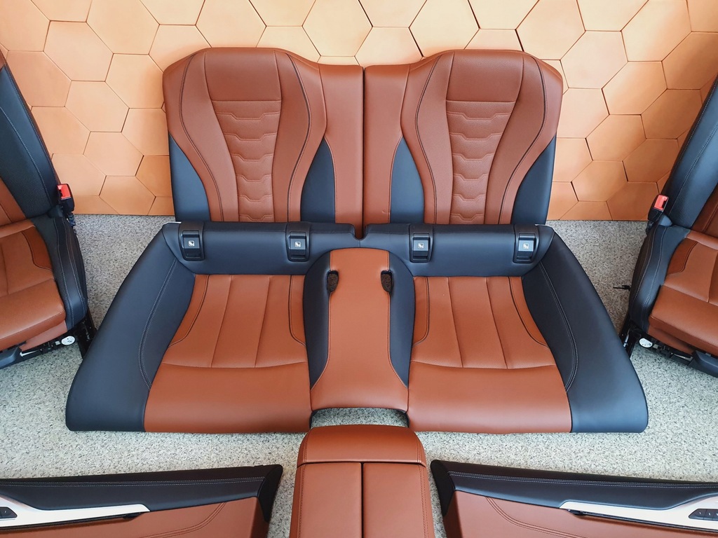 фото №7, Bmw 8 g15 сидіння тунель салон individual tartufo пам'ять вентиляція підігрів
