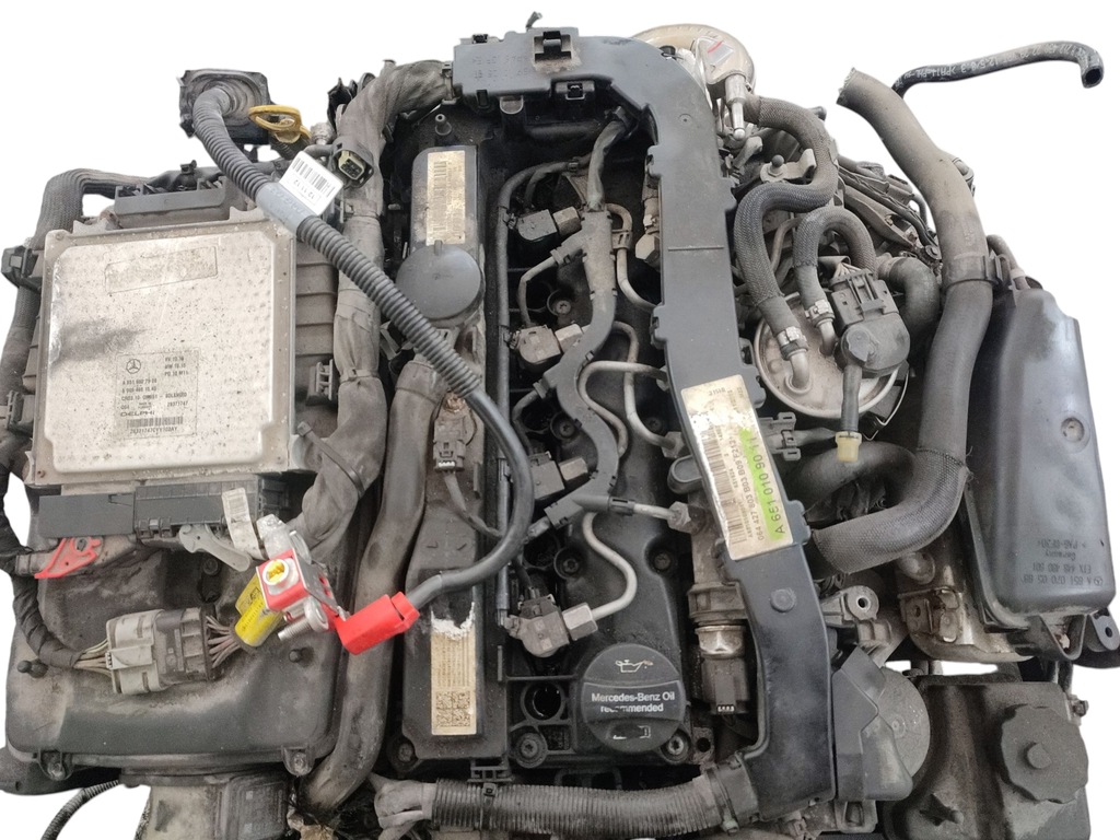 фото №12, Двигун kompletny mercedes e w212 2.2 cdi 170km 651924 film