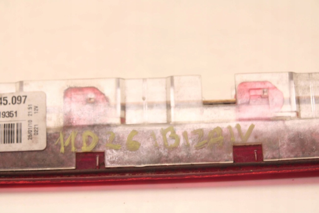 фото №7, Seat ibiza iv hb 08r- лампа третий свет стоп стоп-сигнал