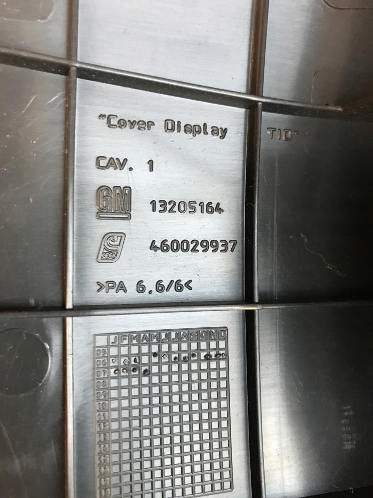 фото №4, Дисплей рамка opel corsa d 13209460