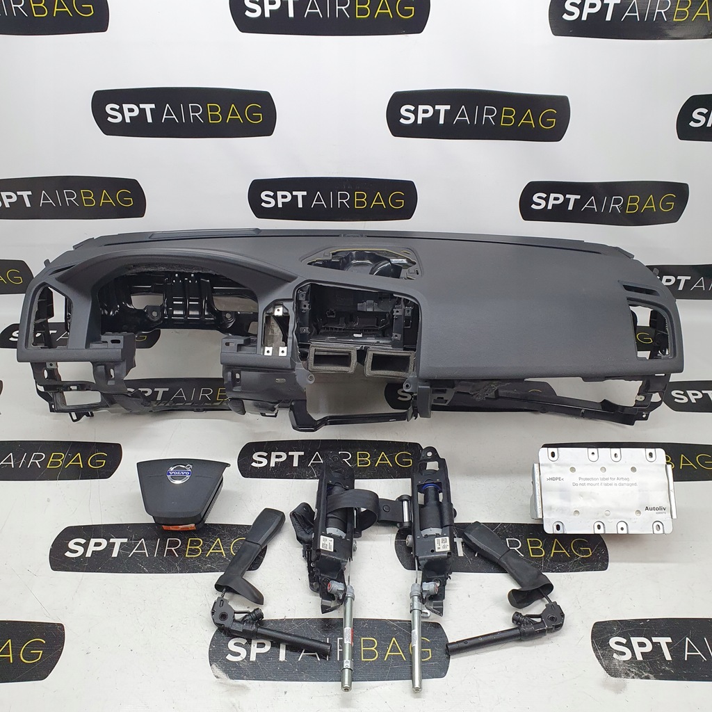 фото №1, Xc60 i 1 приборная панель консоль подушки безопасности ремни подушка безопасности