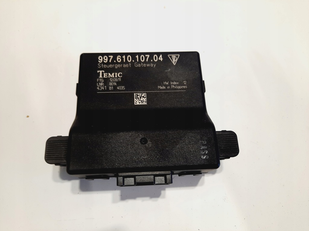 фото №1, Porsche cayman r 987 11r модуль блок керування шлюз 99761010704