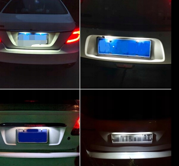 фото №8, Підсвітка номерного знака реєстраційний ліхтарі led do volvo s40 v50 c30 s60