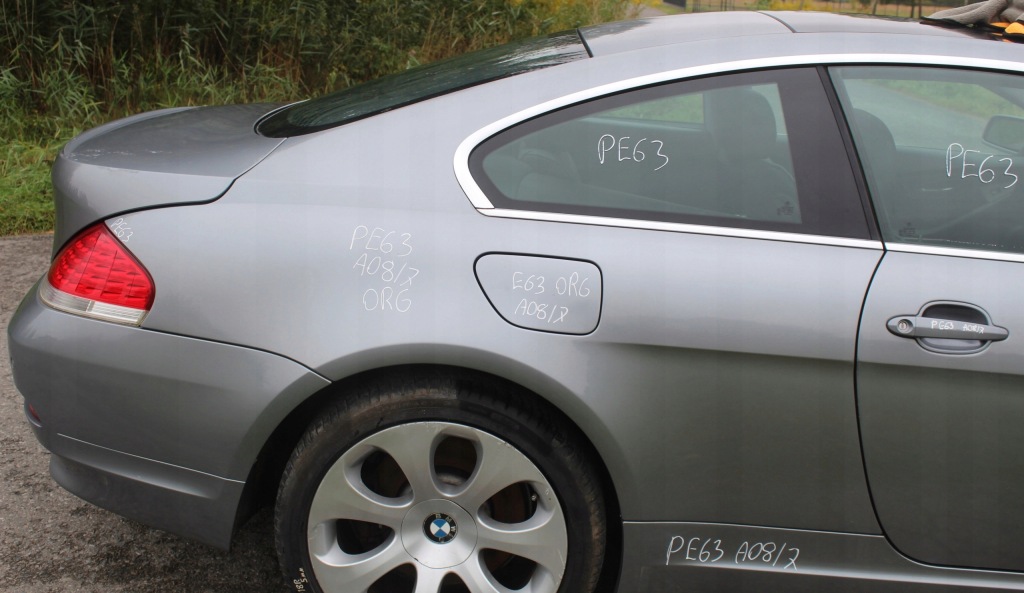 фото №1, Четверть правая оригинал lak a08 silbergrau bmw e63