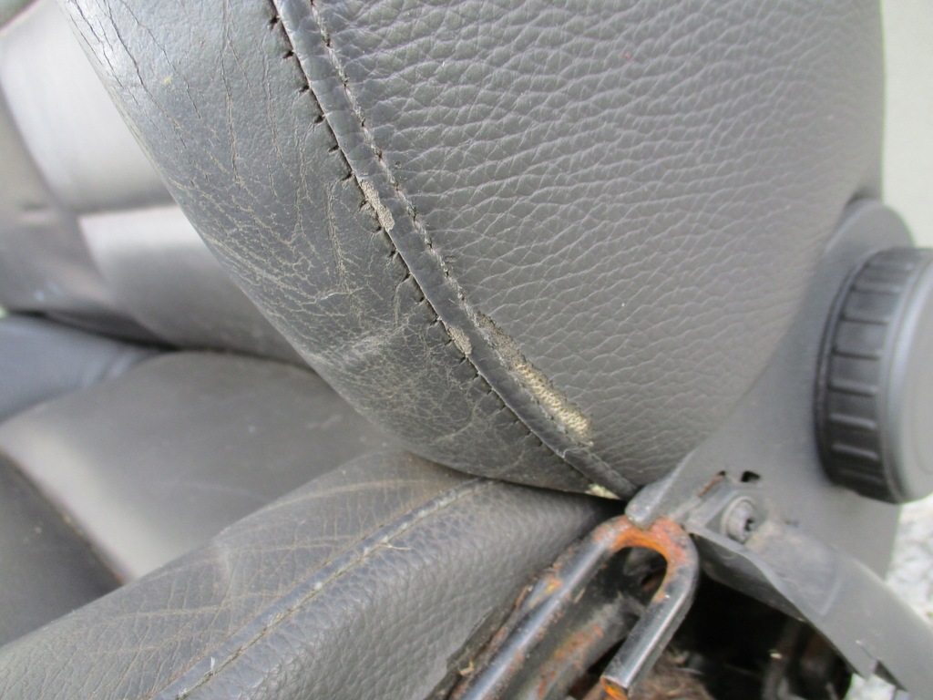 фото №14, Vw touareg 7l 02-09 сиденье сиденья заднее сиденье кожа