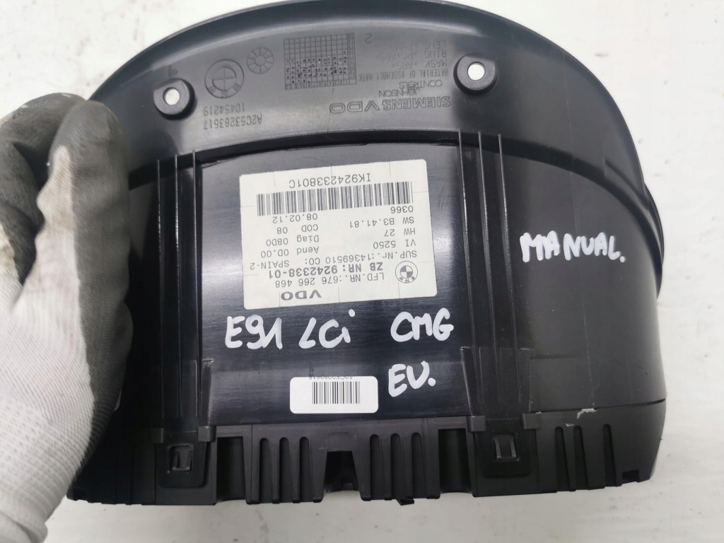 Купить Счетчик приборы bmw seria 3 e90 e91 2.0b 9242338 eu