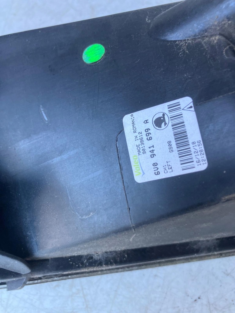 фото №5, Противотуманная фара левый skoda fabia iii lift 18- 6v0941699a