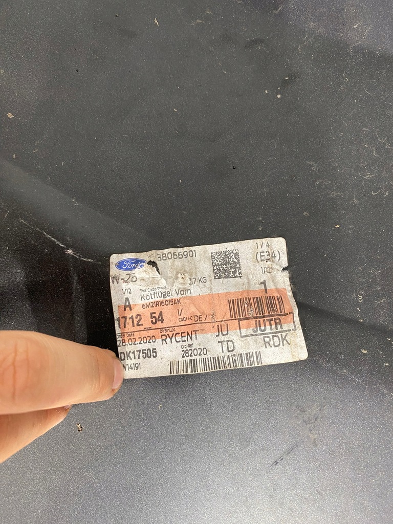 фото №13, Крила правий передній ford smax s-max i mk1 06-14 eu