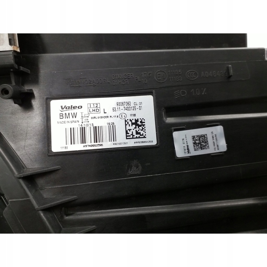 фото №7, Bmw i8 i12 набор фары 7400125