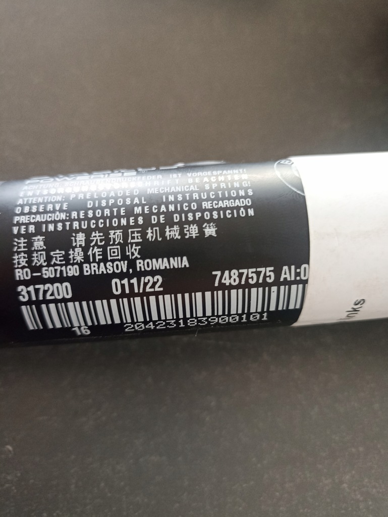 фото №6, Привід кришки багажника лівий правий bmw 4 g26 7487575 7487576 30km