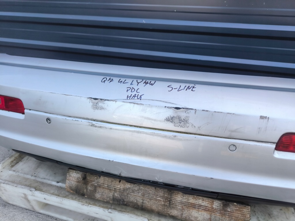 фото №6, Бампер задній задня audi q7 4l s line hak pdc ly7w комплект