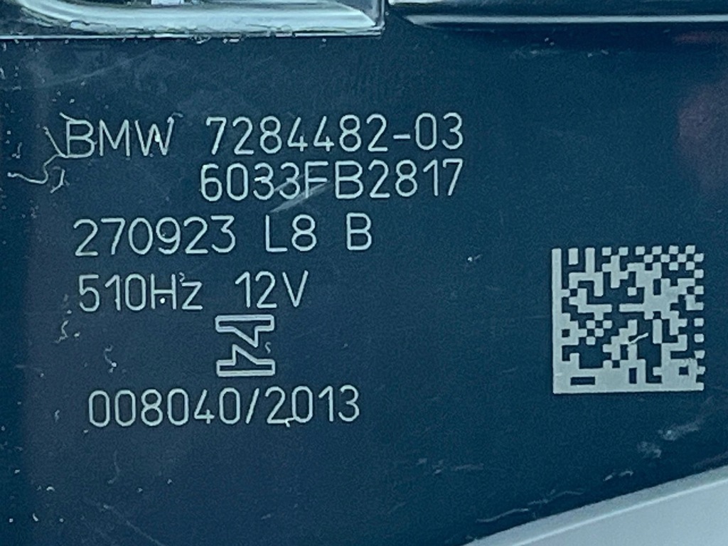 фото №6, Bmw f12 f13 f01 f06 сигнал звуковий клаксон високочастотний 7284482 новий