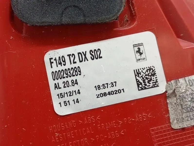 Купити Ferrari праве задні світло 293289