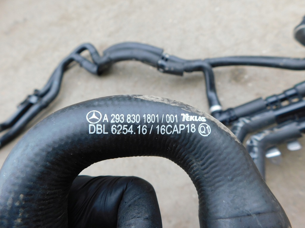 фото №8, Mercedes eqc n293 wąż шланги жидкость охлаждающий комплект
