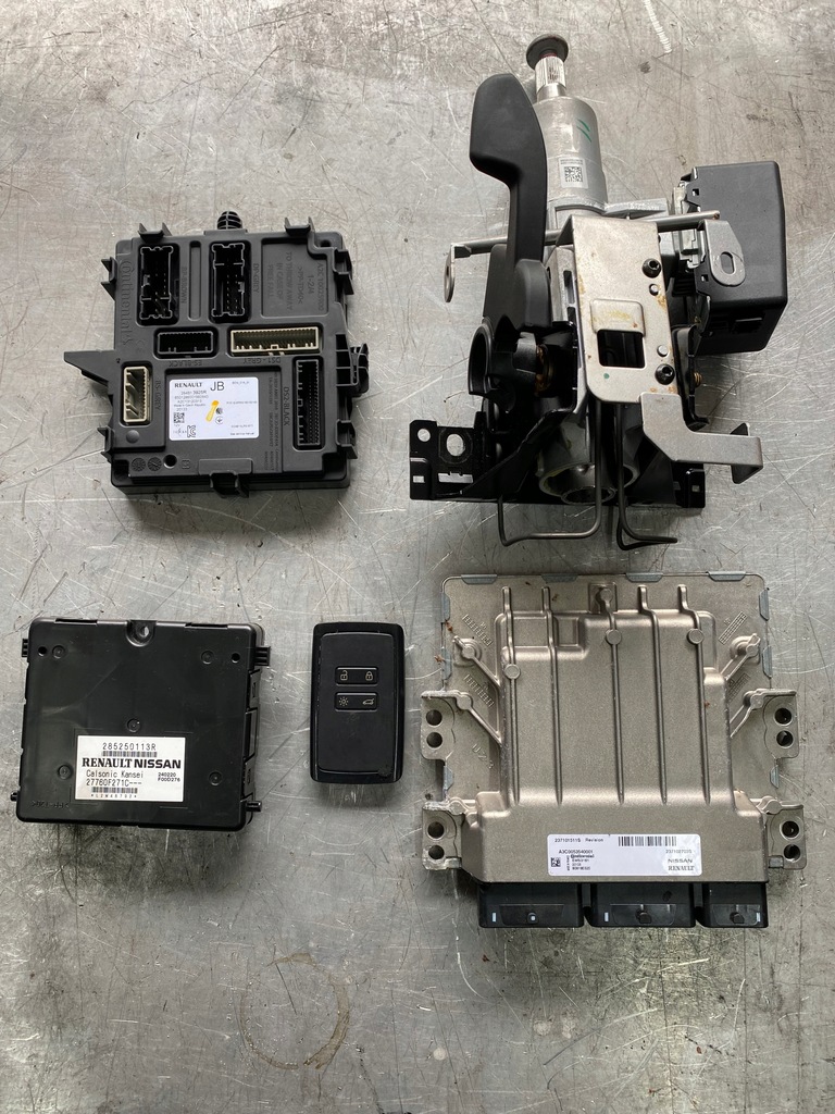 фото №1, Набір стартовий бортовий комп'ютер renault clio v 1,3 tce