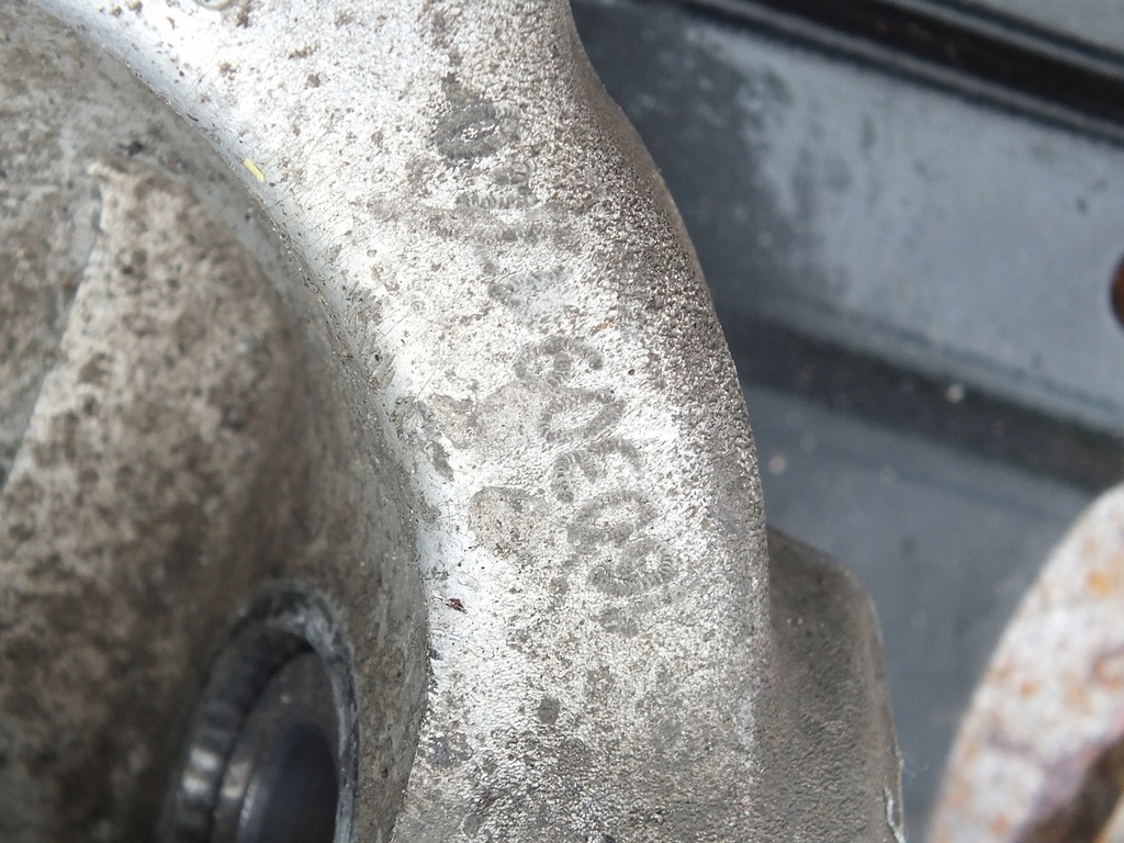 фото №7, Talisman 1.6dci поворотний кулак ступиця права перед +датчик abs