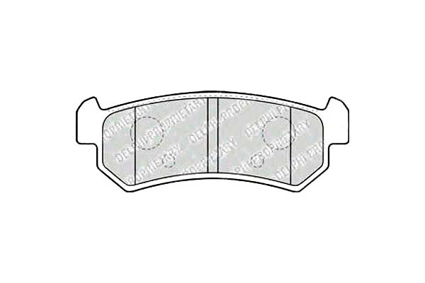 фото №1, Delphi тормозные колодки тормозные chevrolet aveo / kalos lac