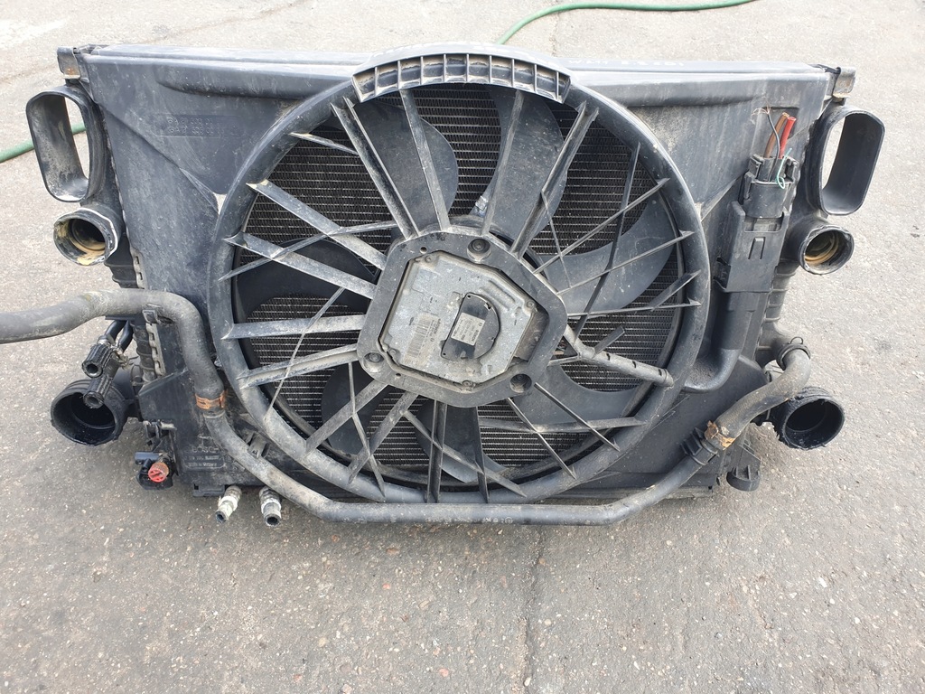 фото №5, Комплект радиатор mercedes-benz w211 2.2 cdi