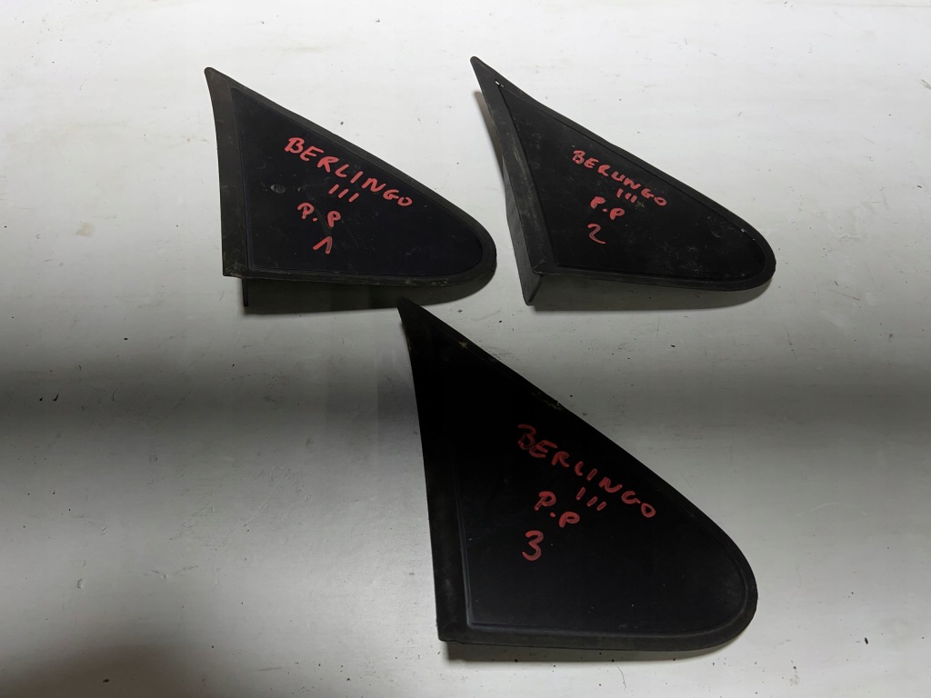 фото №1, Berlingo partner iii захист трикутник крила правий перед передній