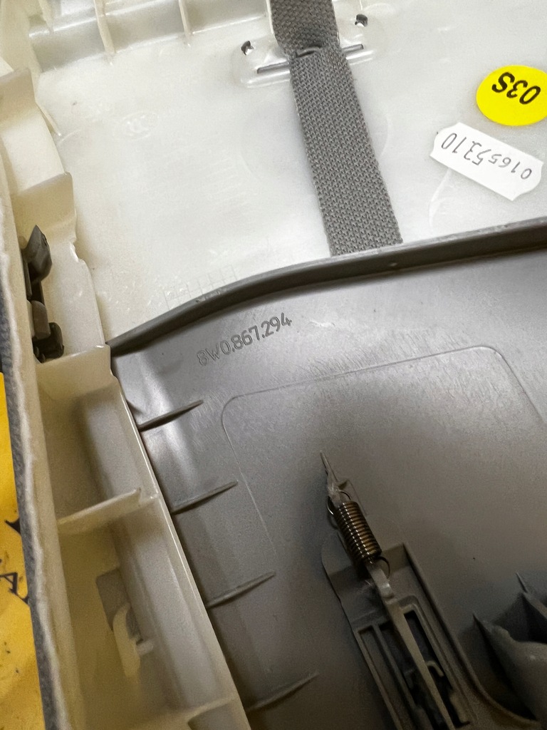 фото №8, Защита обшивка заглушка стойка b правое audi a4 b9