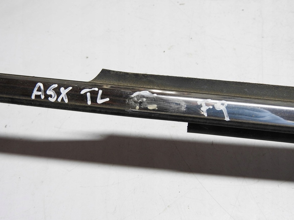 фото №7, Mitsubichi asx i 12-16 lift молдинг ущільнювач скло лівий задня хром