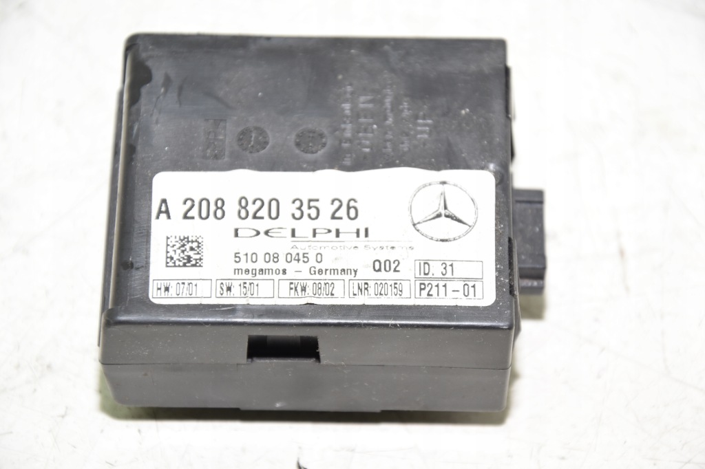 фото №1, Модуль блок керування сигналізація mercedes w208 a2088203526