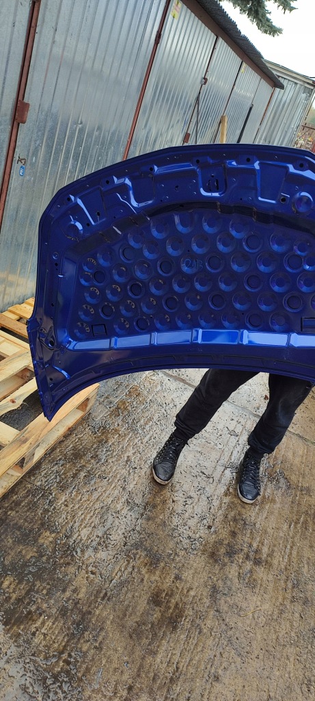 Капот крышка двигателя opel corsa d 07.2006 - 12.2014 без ржавчина цвет z21b с Разборки