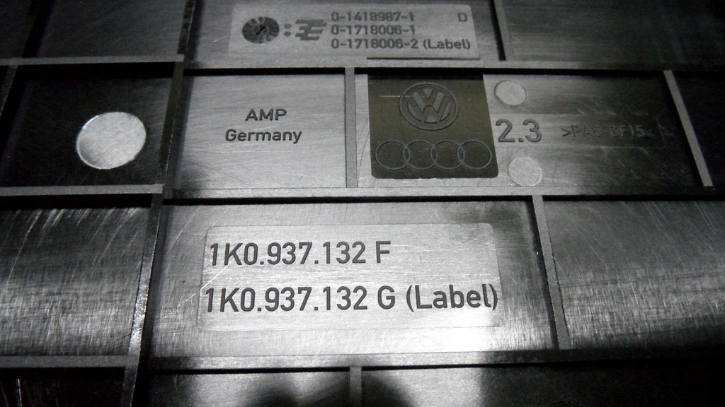 фото №7, Vw golf plus 1.6 tdi 12r коробка предохранителей