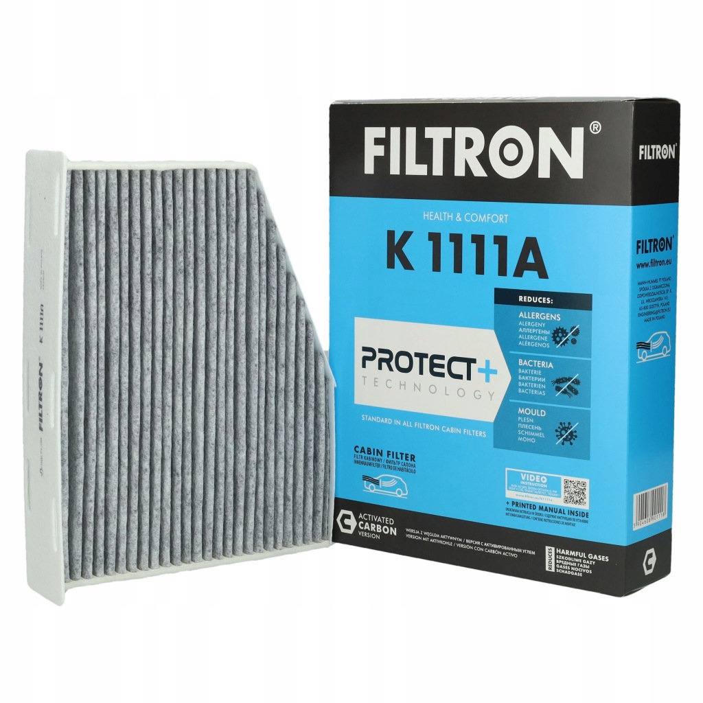 Купить Фильтр салонный угольный filtron k1111a