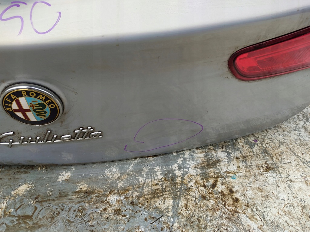 фото №6, Alfa romeo giulietta крышка багажника задняя задняя