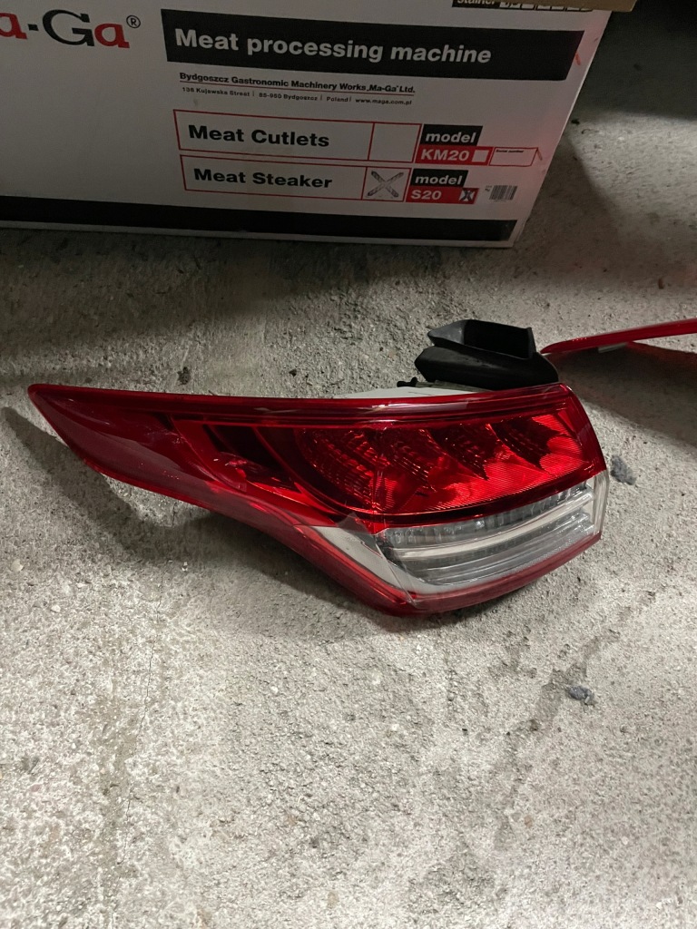 фото №4, Ford kuga mk2 przedlift лампы led задняя задние комплект