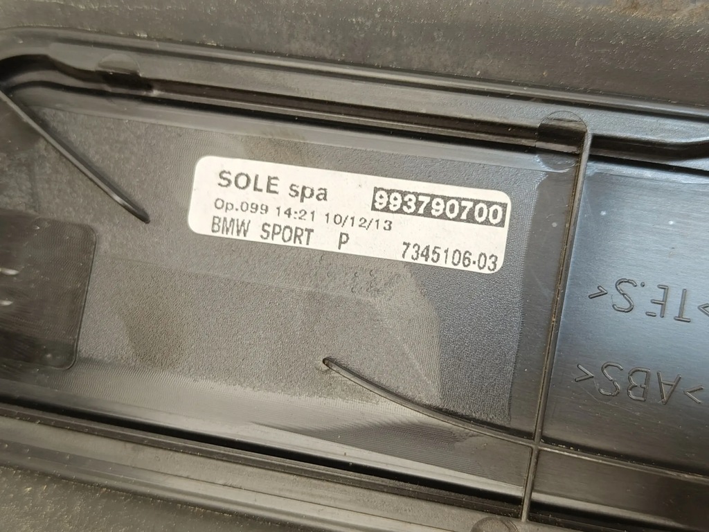 фото №12, Bmw 4 f32 f33 ліва молдинг накладка захист поріг sport line 7345106