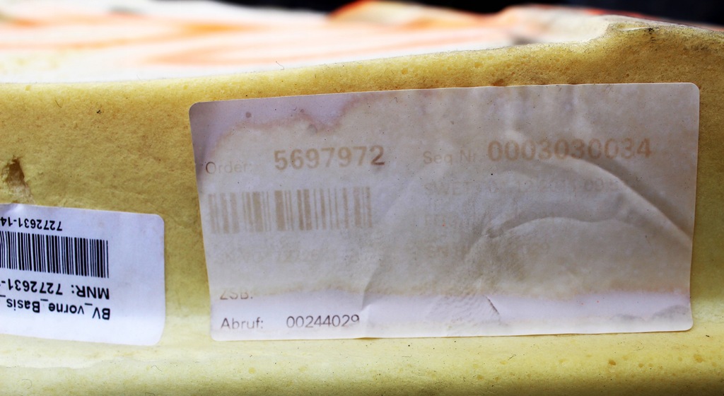 фото №8, Підлога килимок обшивка bmw f20 europa