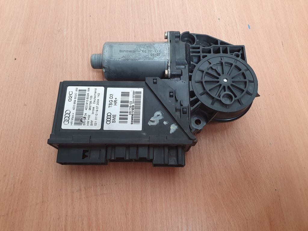 фото №7, Моторчик підйому скло перед audi a8 d3