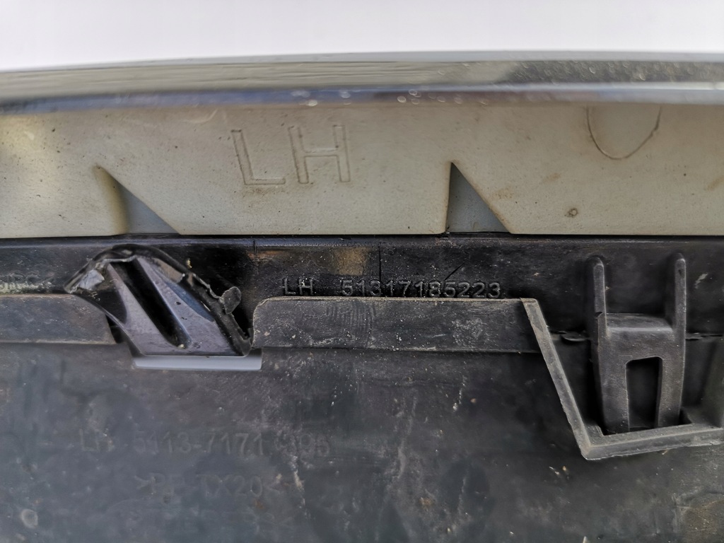 фото №7, Bmw e70 x5 решётка радиатора бампера правая левая комплект