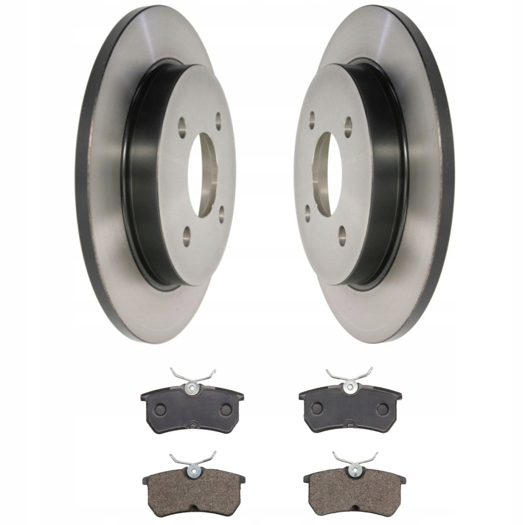 фото №1, Гальмівні диски + гальмівні колодки задня ford focus mk1 1.6 1.8 2.0