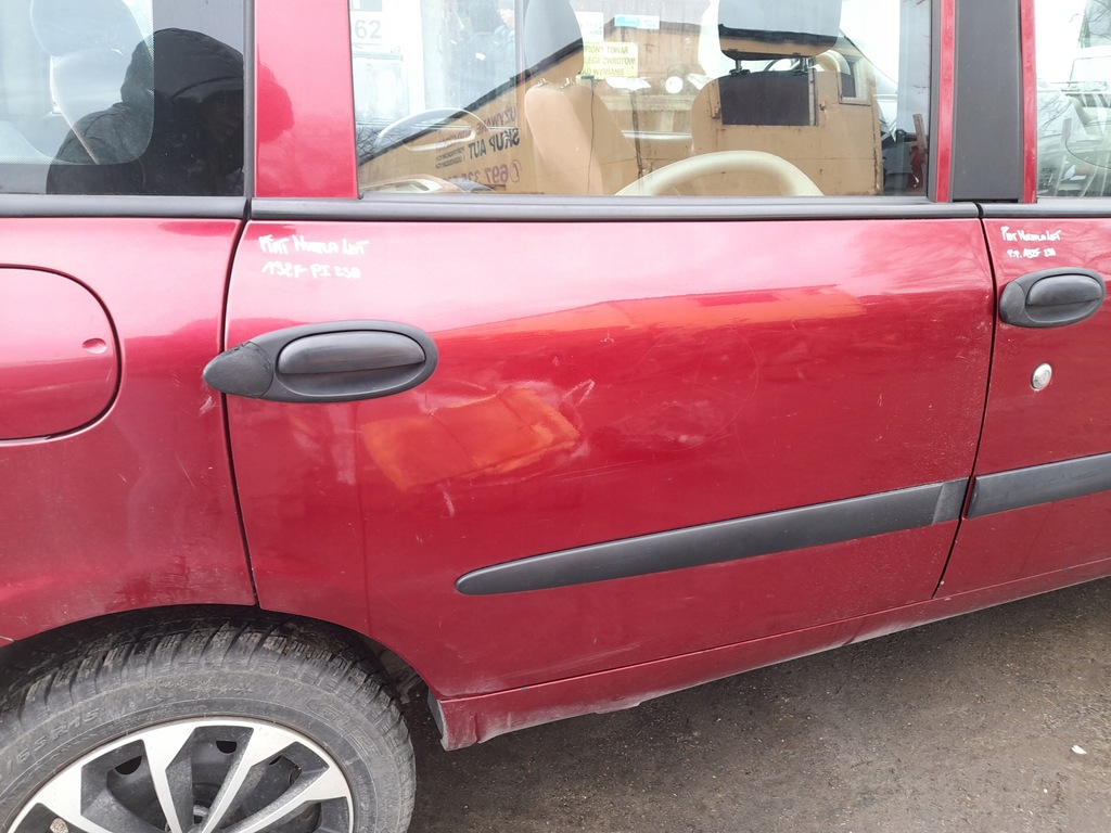 фото №10, Fiat multipla fl двері правий задня праве задні 132f