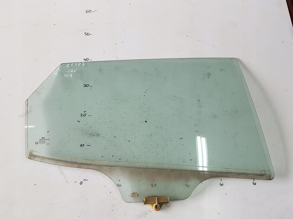 фото №1, Kia ceed 2 ii 12r hb скло двері права задня